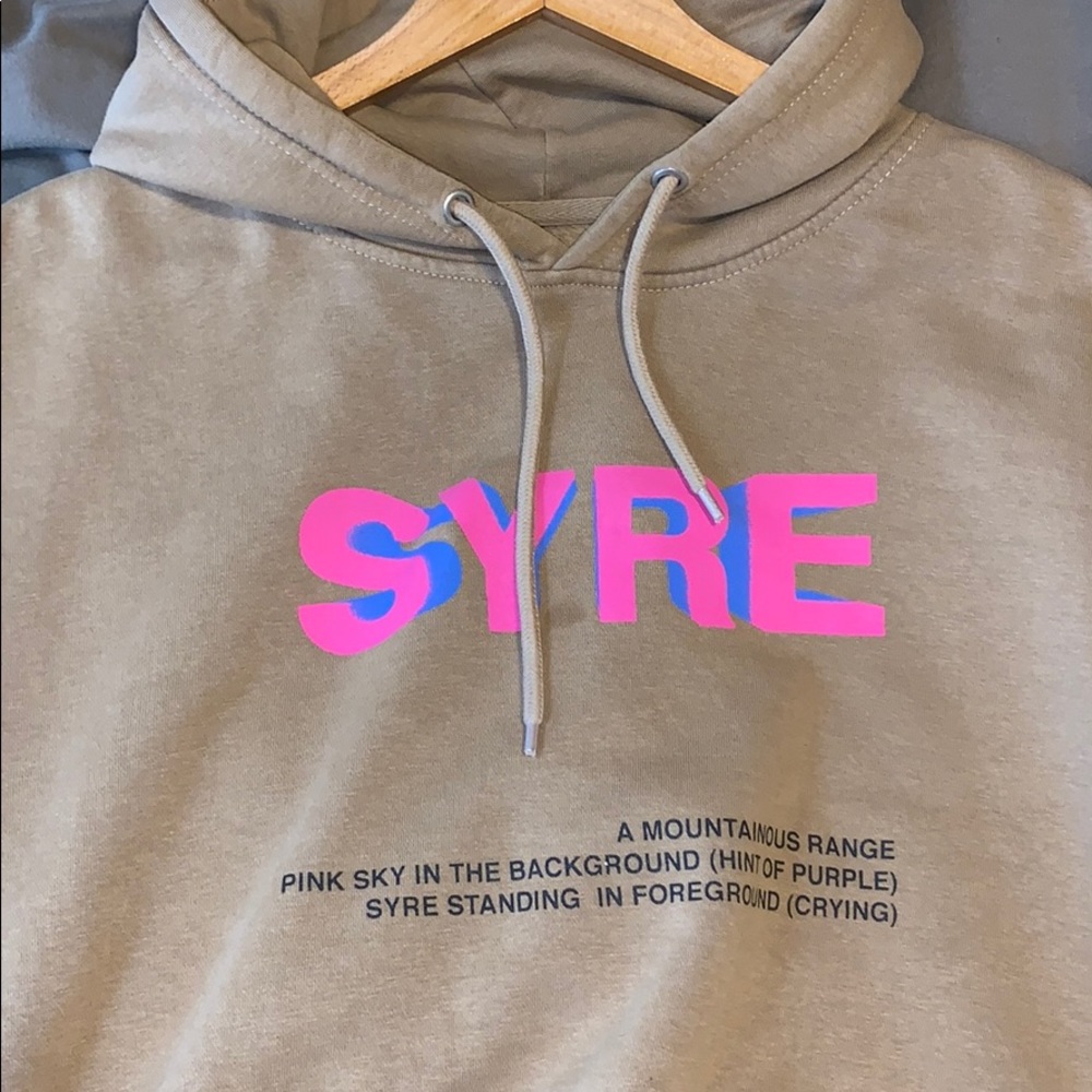 Syre tan hoodie